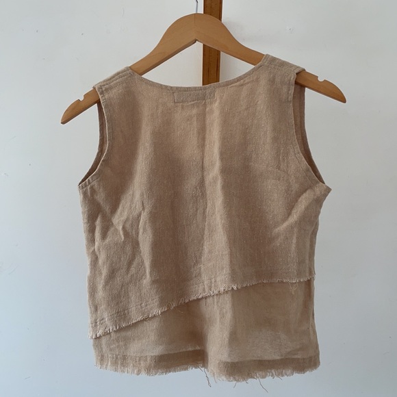 Handwoven cotton crop top - Picture 2 of 6
